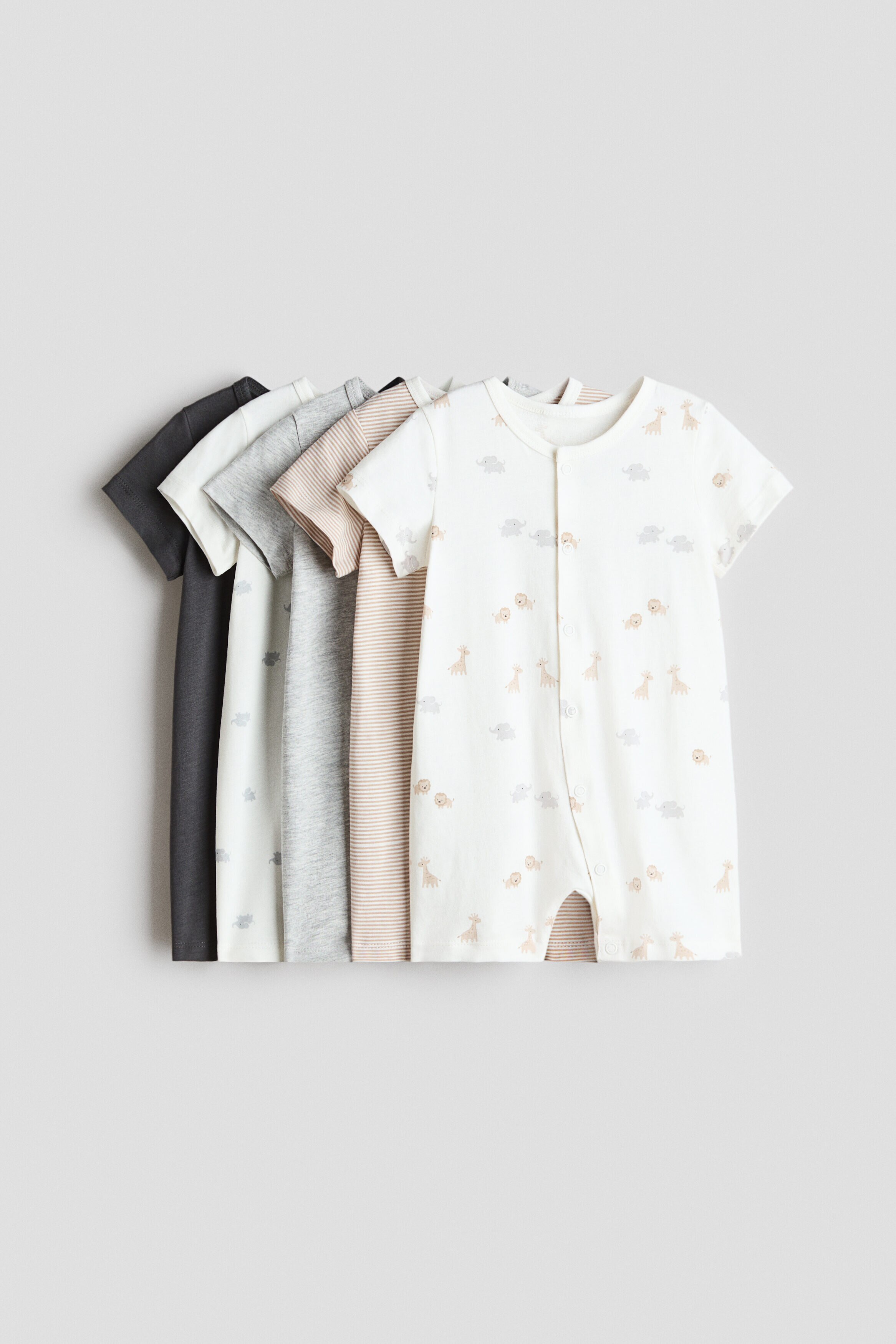 5-pack short cotton pyjamas