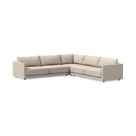 Melbourne 3-Piece L-Shaped Sectional (116")