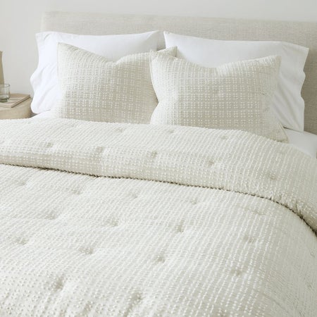 Rey Textured Comforter & Shams
