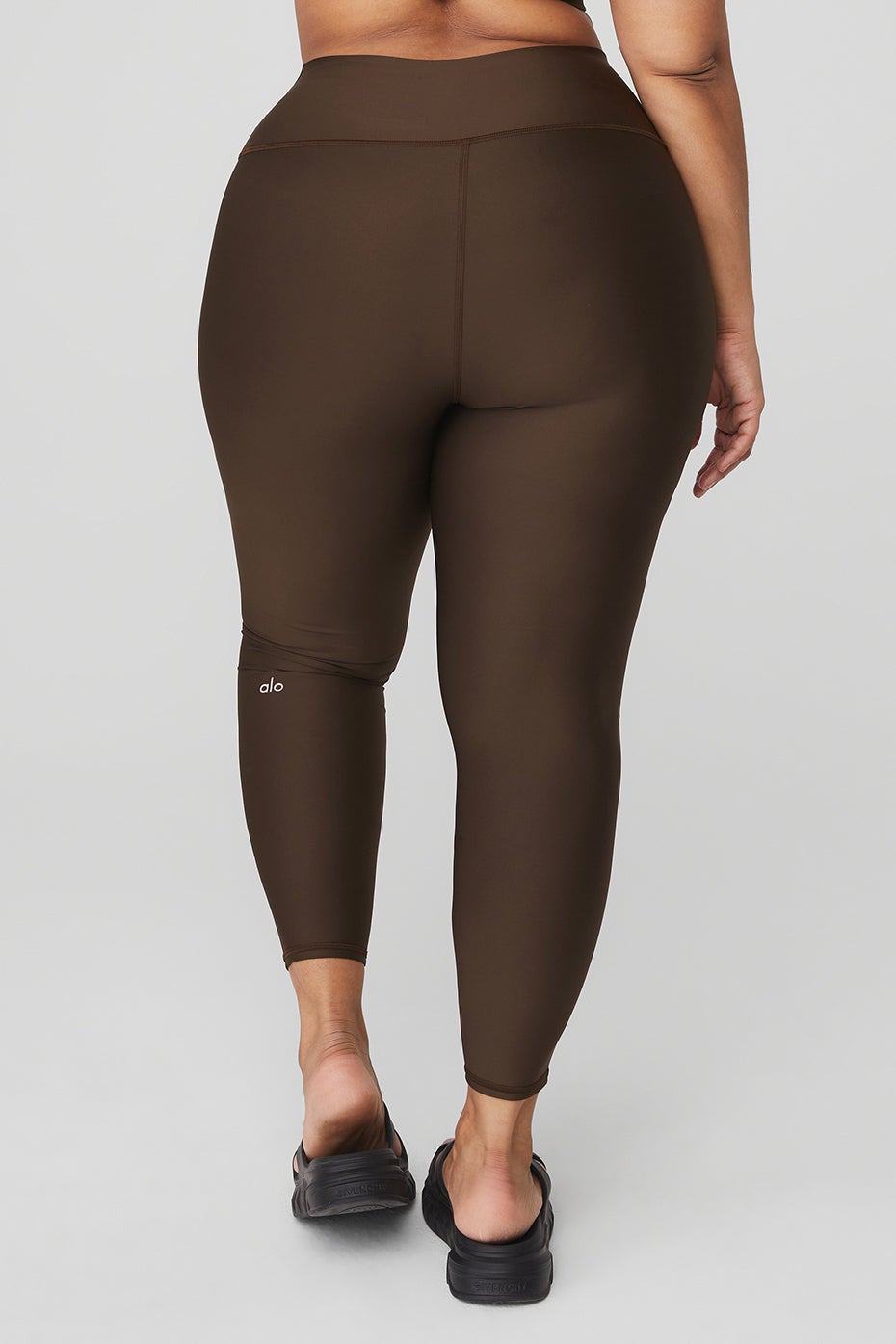 【超美品】alo High-Waist Airlift Leggingブラウン Airlift high-rise leggings in brown - Alo Yoga | Mytheresa