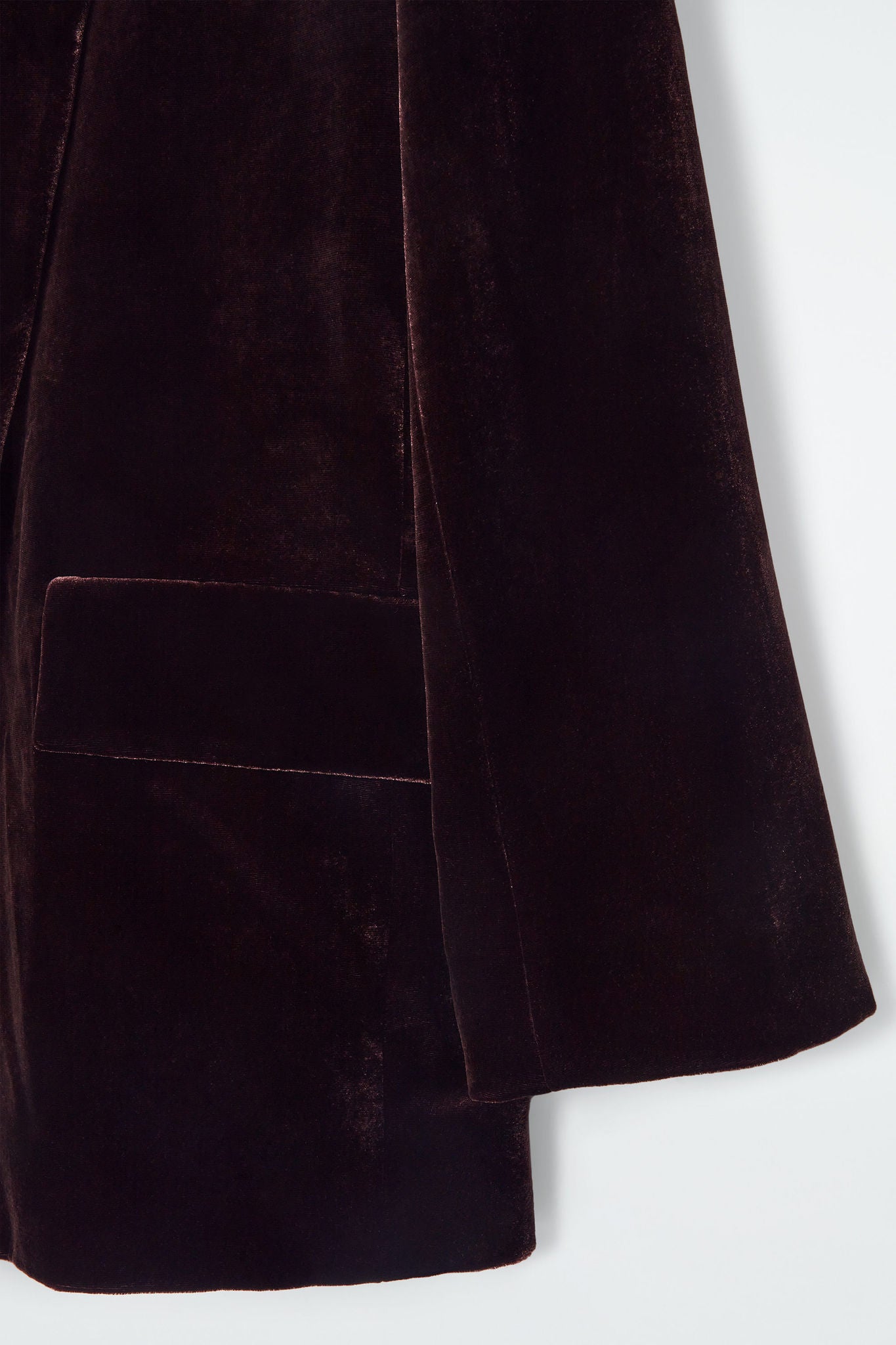 SILK BLEND VELVET BLAZER
