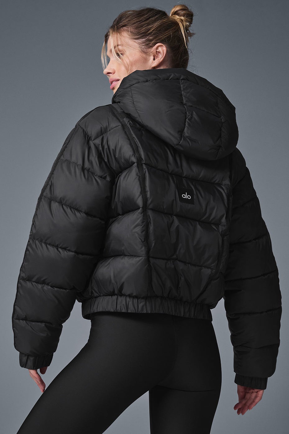 関税込国内発送◆ALO yoga◆ASPEN LOVE パファー ジャケット Aspen Love Puffer Jacket - Espresso | ALO