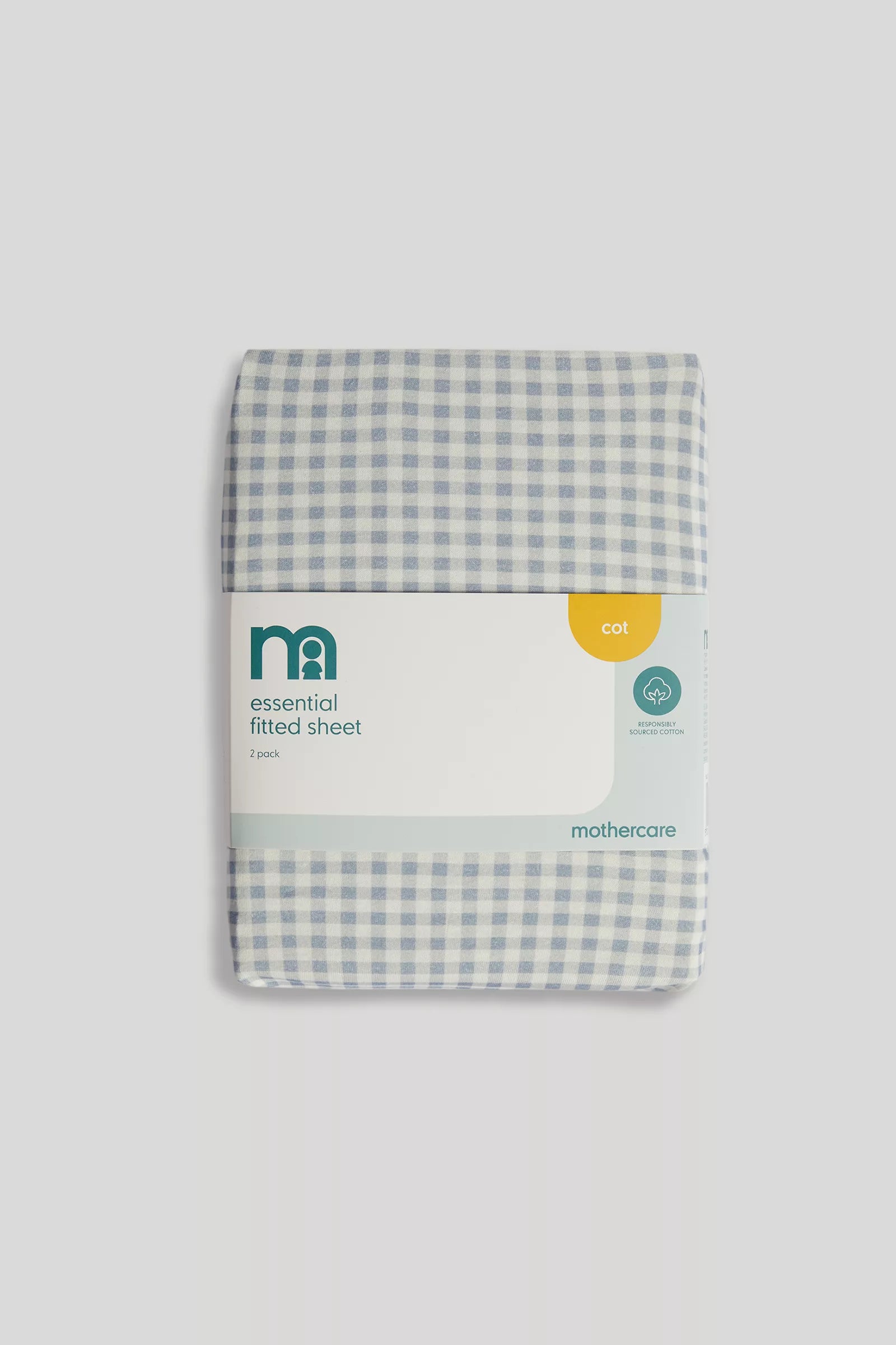 2 Pack Mothercare Fitted Sheets (Cot)