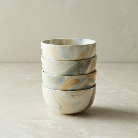 Marble Swirl Dip Bowl