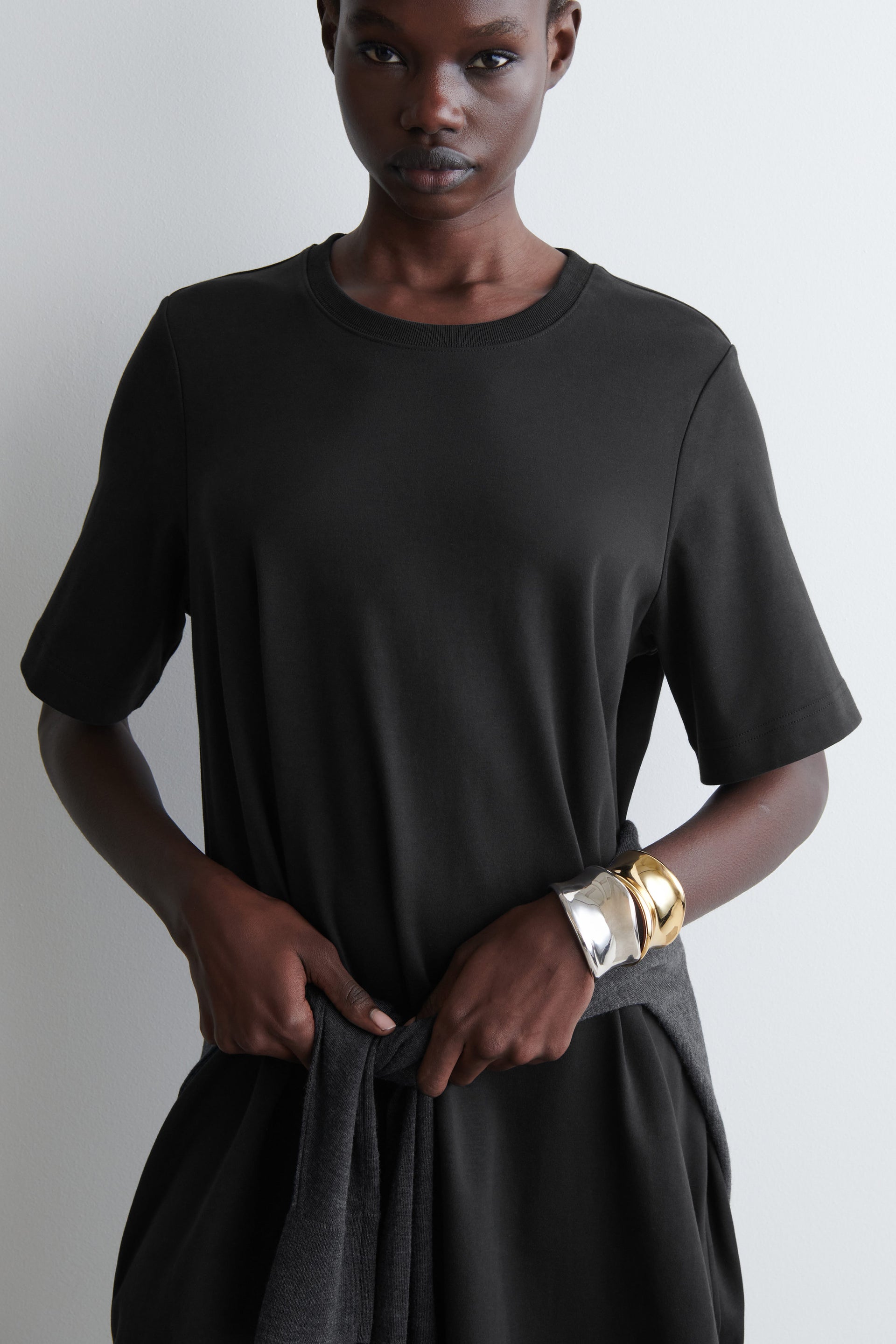 A-LINE MINI T-SHIRT DRESS