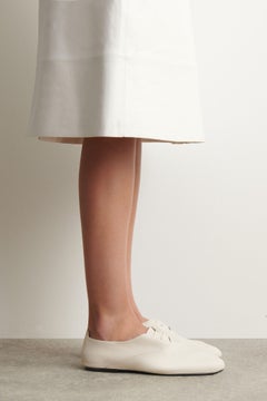 SOFT LEATHER BROGUES — BEIGE DUSTY LIGHT 3