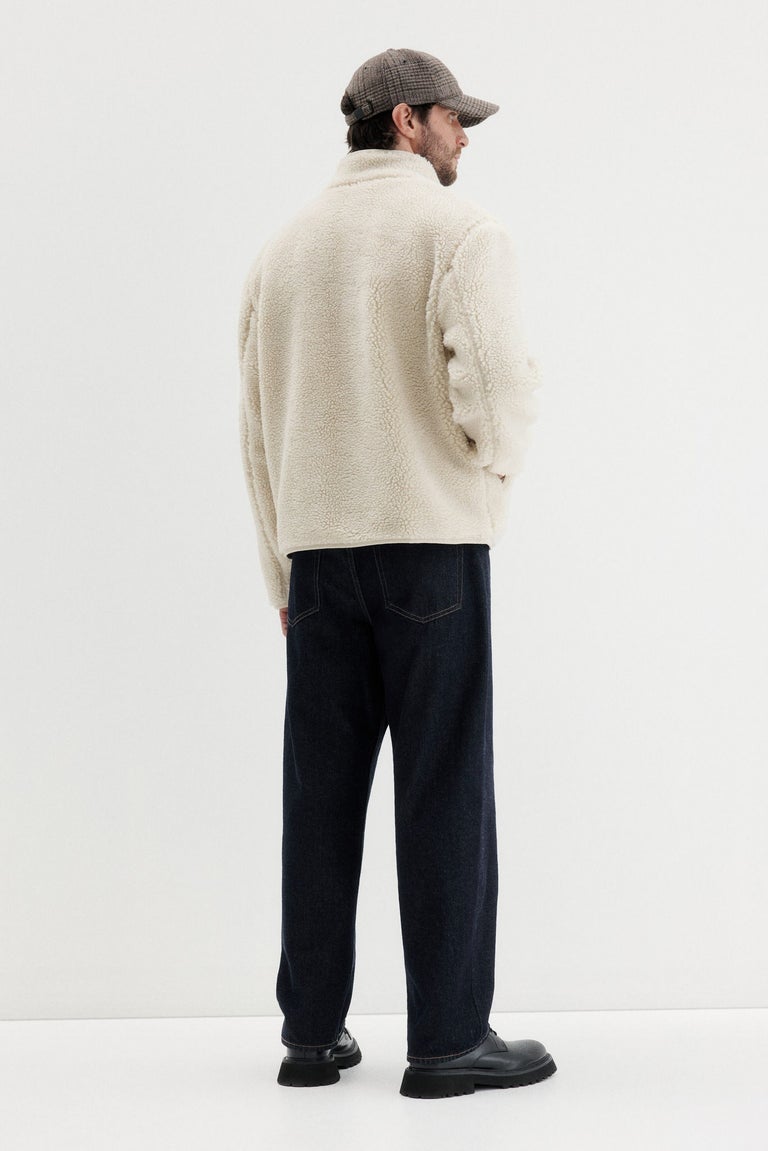 Regular Fit Teddy jacket