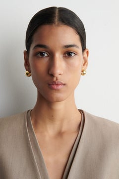 COLLARLESS TAILORED COAT — Mole dusty light 3