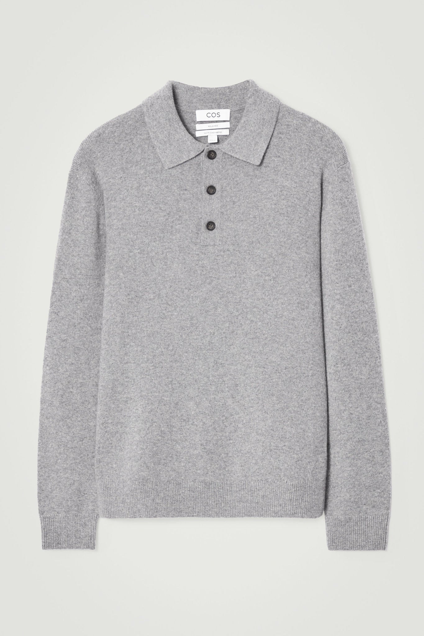 Pure Cashmere Polo Shirt | COS Kuwait