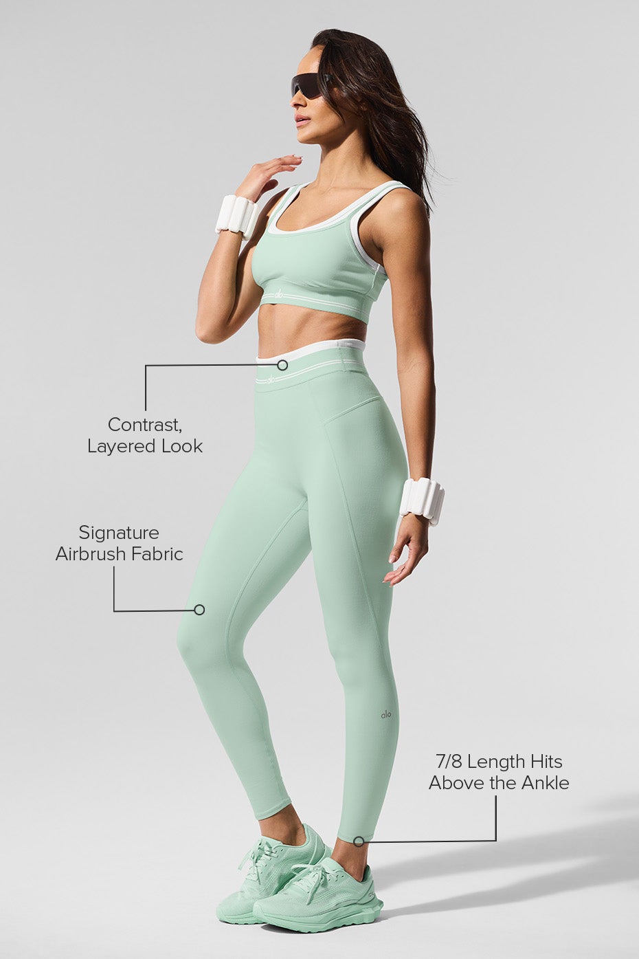 lululemon - 新品タグ付♡alo yoga♡hight waist airbrush Airbrush High-Waist 7/8 Bootcut Legging - Black | ALO