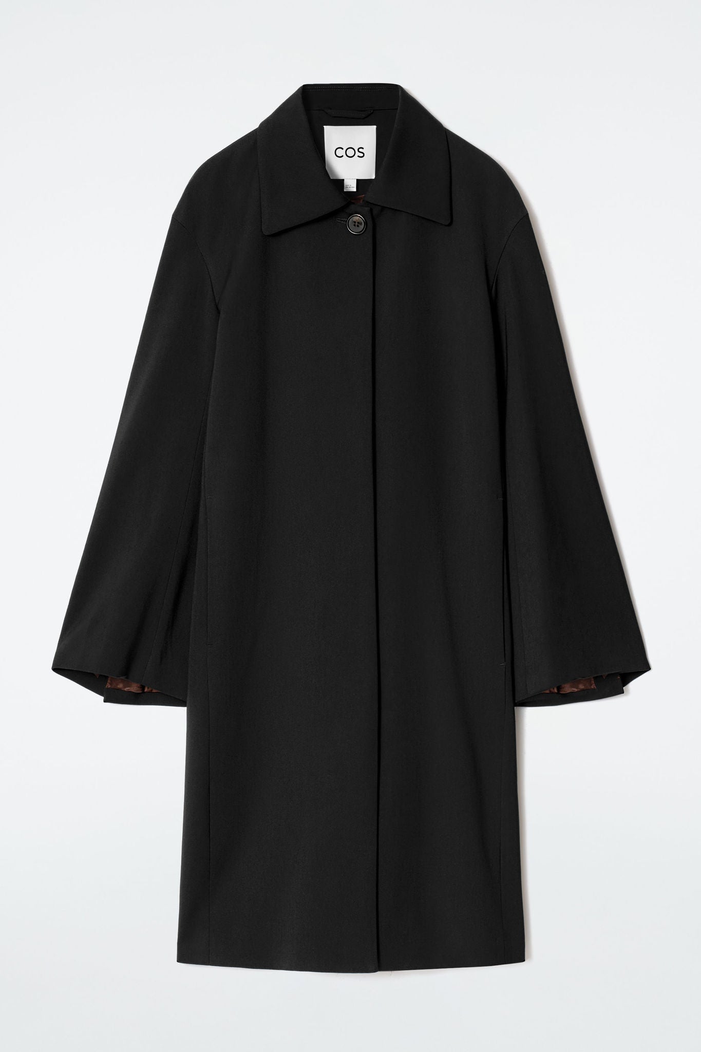 慈雨　2021AW Coat(11222006) col.ブラック 慈雨 2021AW Coat(11222006) col.ブラック Single-breasted Car