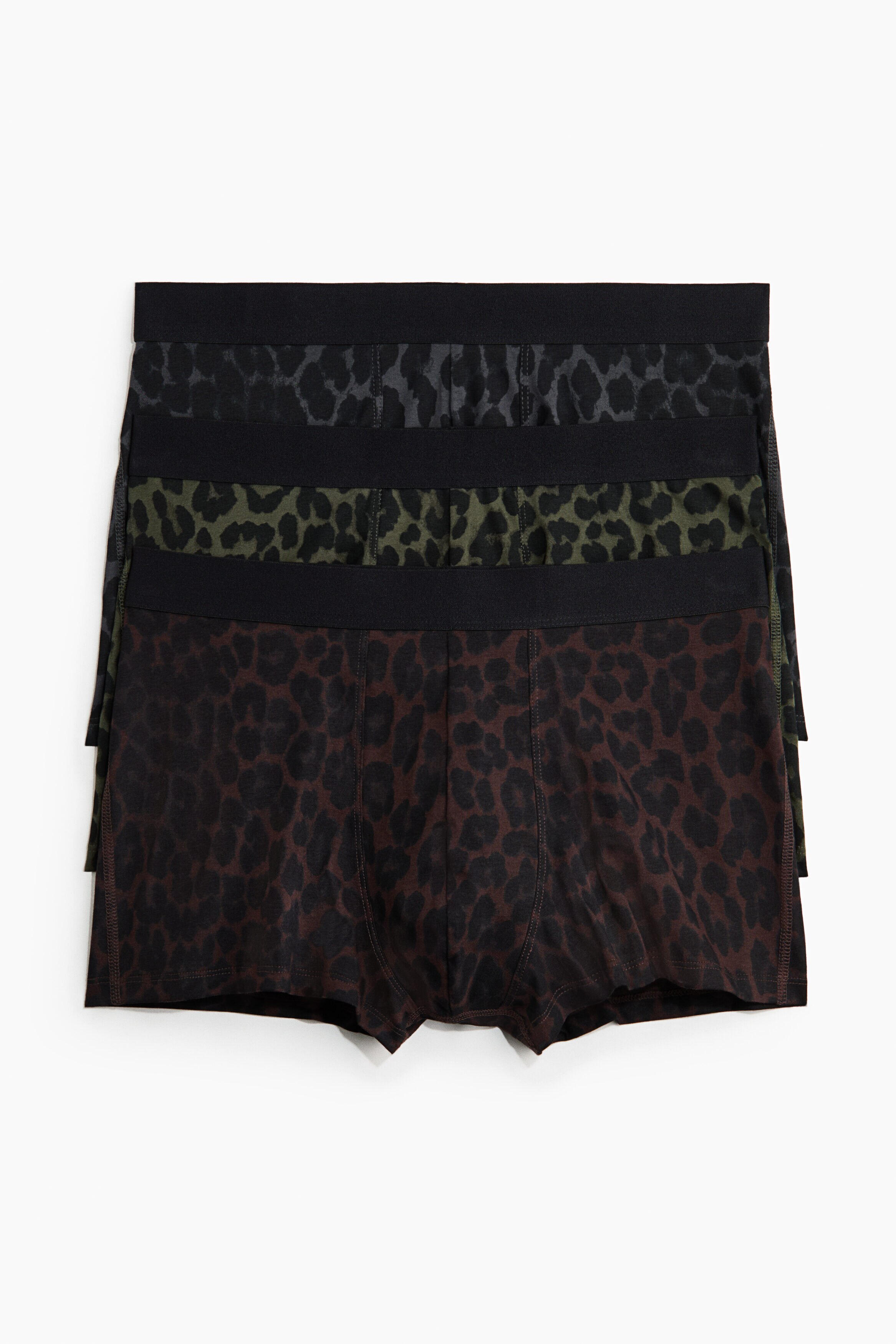 3-pack cotton short trunks