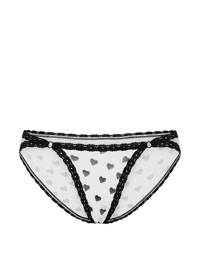Cotton Lace-Trim Cheeky Panty
