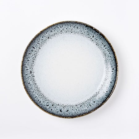 Reactive Stoneware Salad Plates