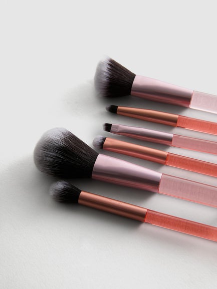 6-Piece Travel Makeup Brush Set
