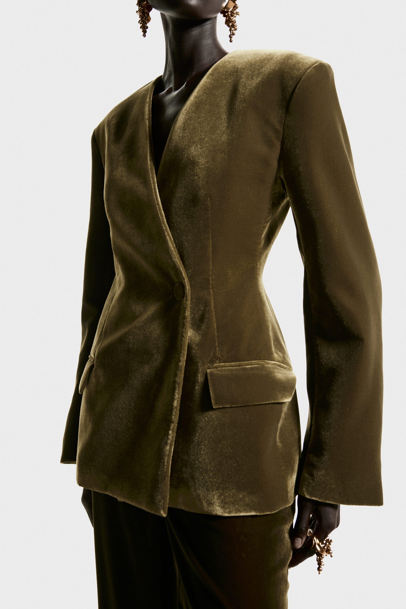 Velvet blazer