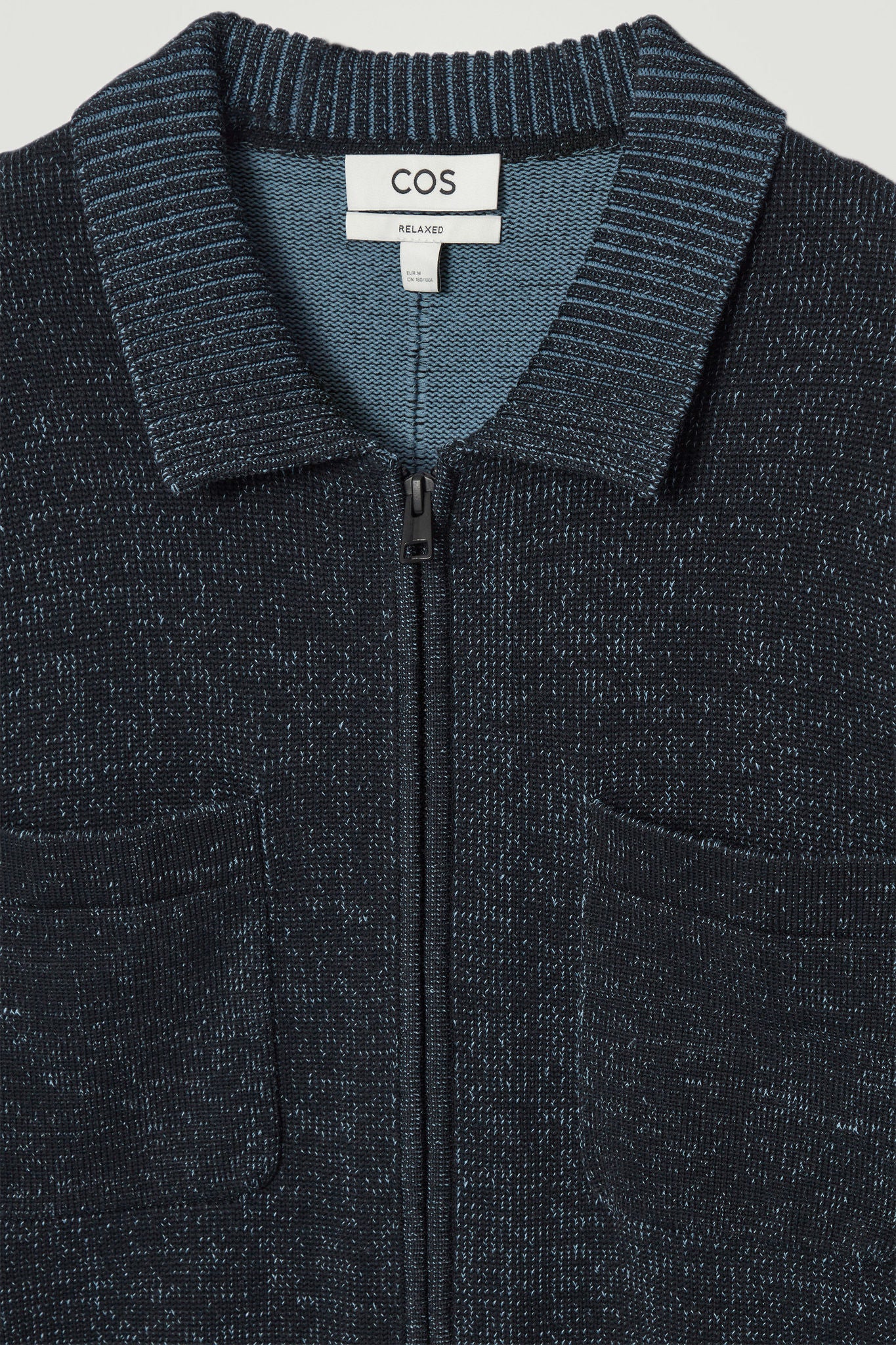 Shop TWO-TONE KNITTED BOMBER JACKET online | COS Kuwait