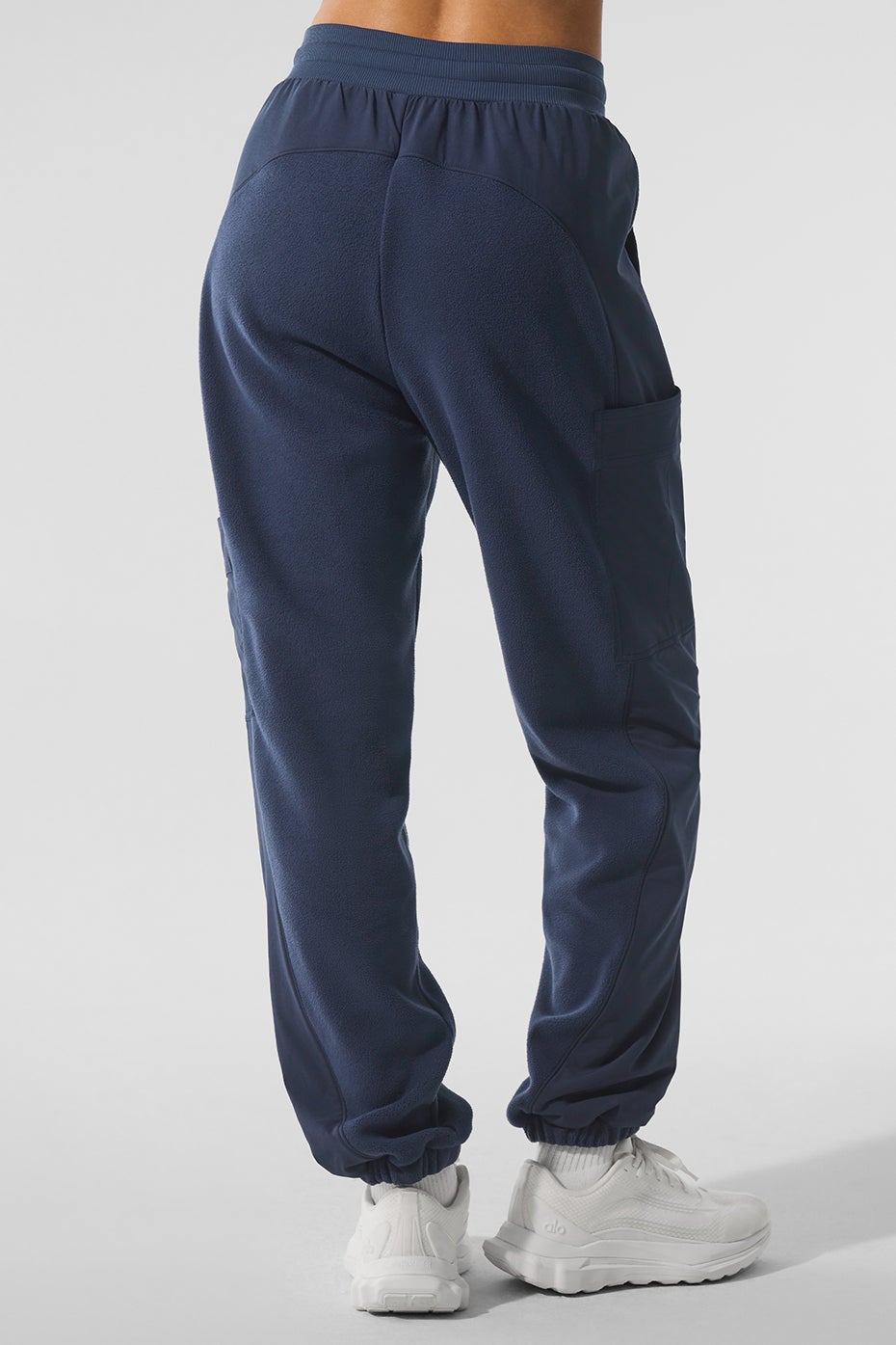 【Alo Yoga】Polar Fleece Wintry Mix Pant Polar Fleece Wintry Mix Pant - Charcoal Green | ALO