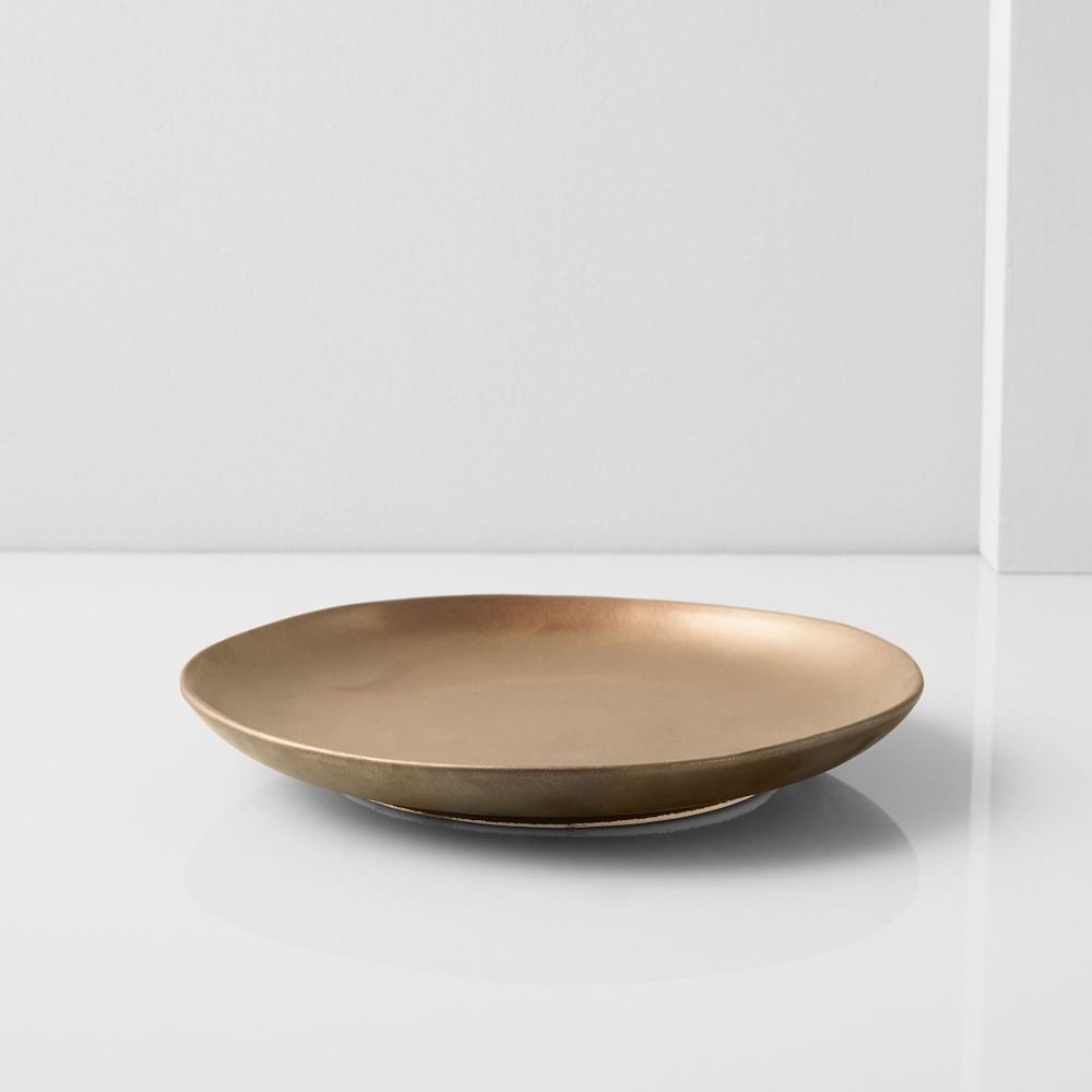 Reactive Glaze Salad Plates Bronze West Elm UAE