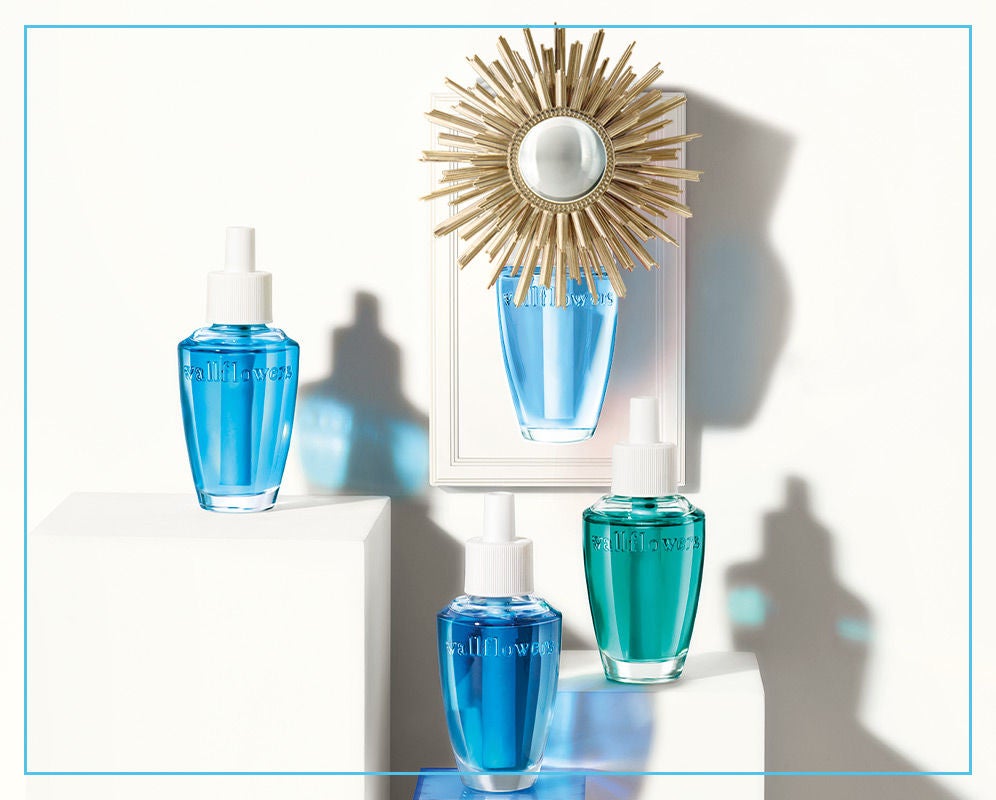 Air freshener plug in décor at Bath and Body Works