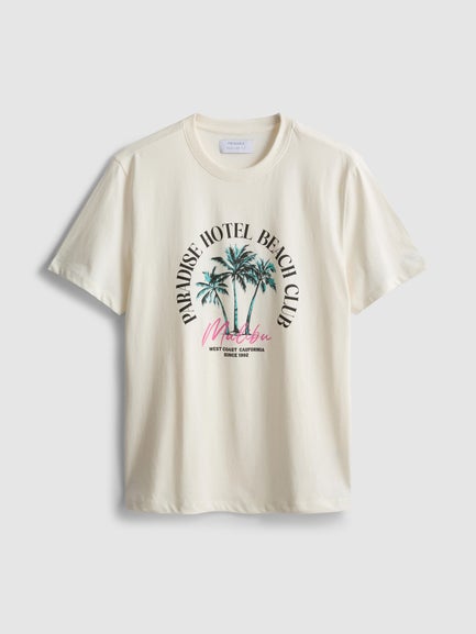 Paradise Beach Graphic T-Shirt