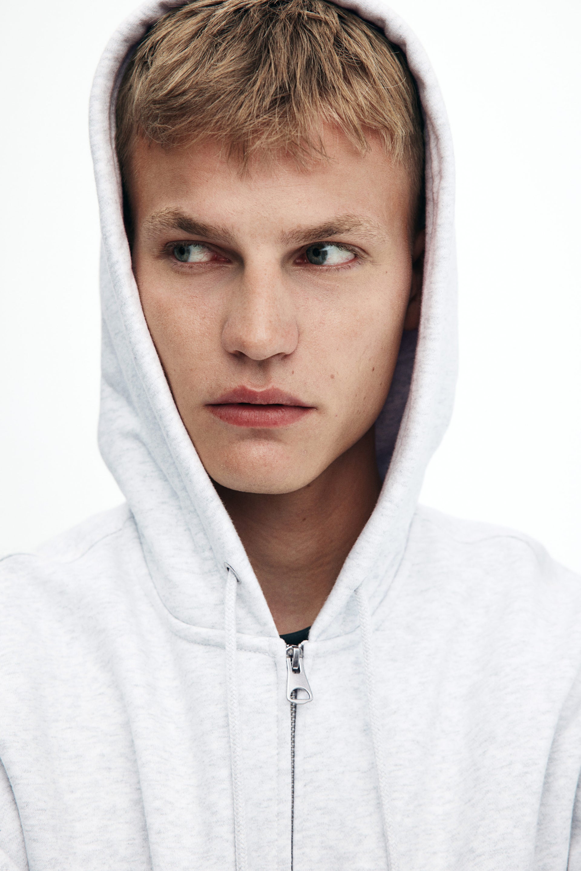 Oversized Fit Hooded Jacket