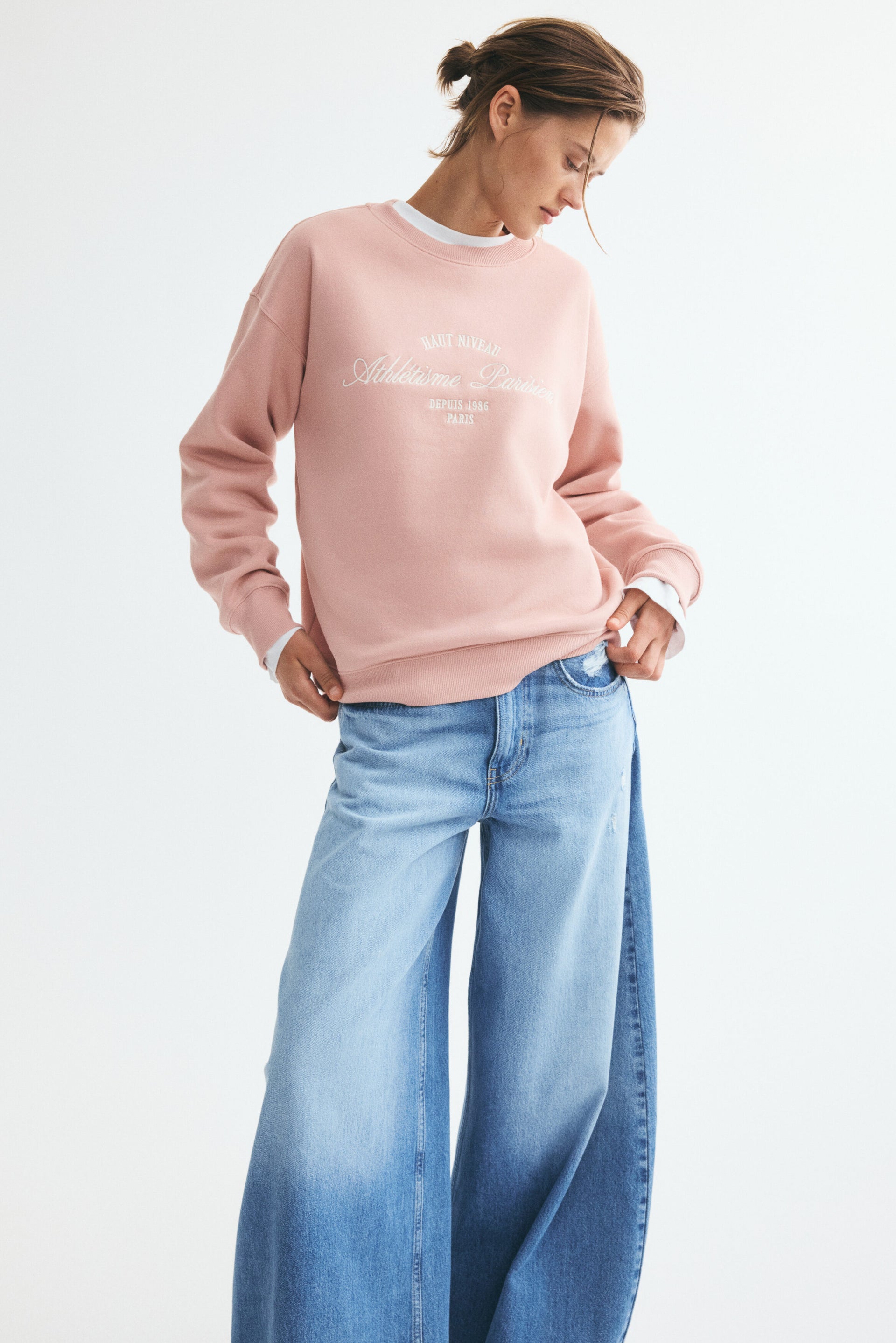 Text-motif sweatshirt