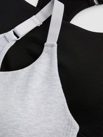 2pk Seamless Sports Bras