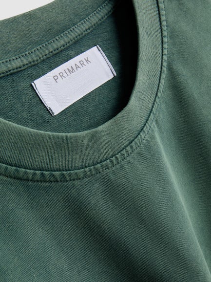 Short Sleeved Washed T-Shirt