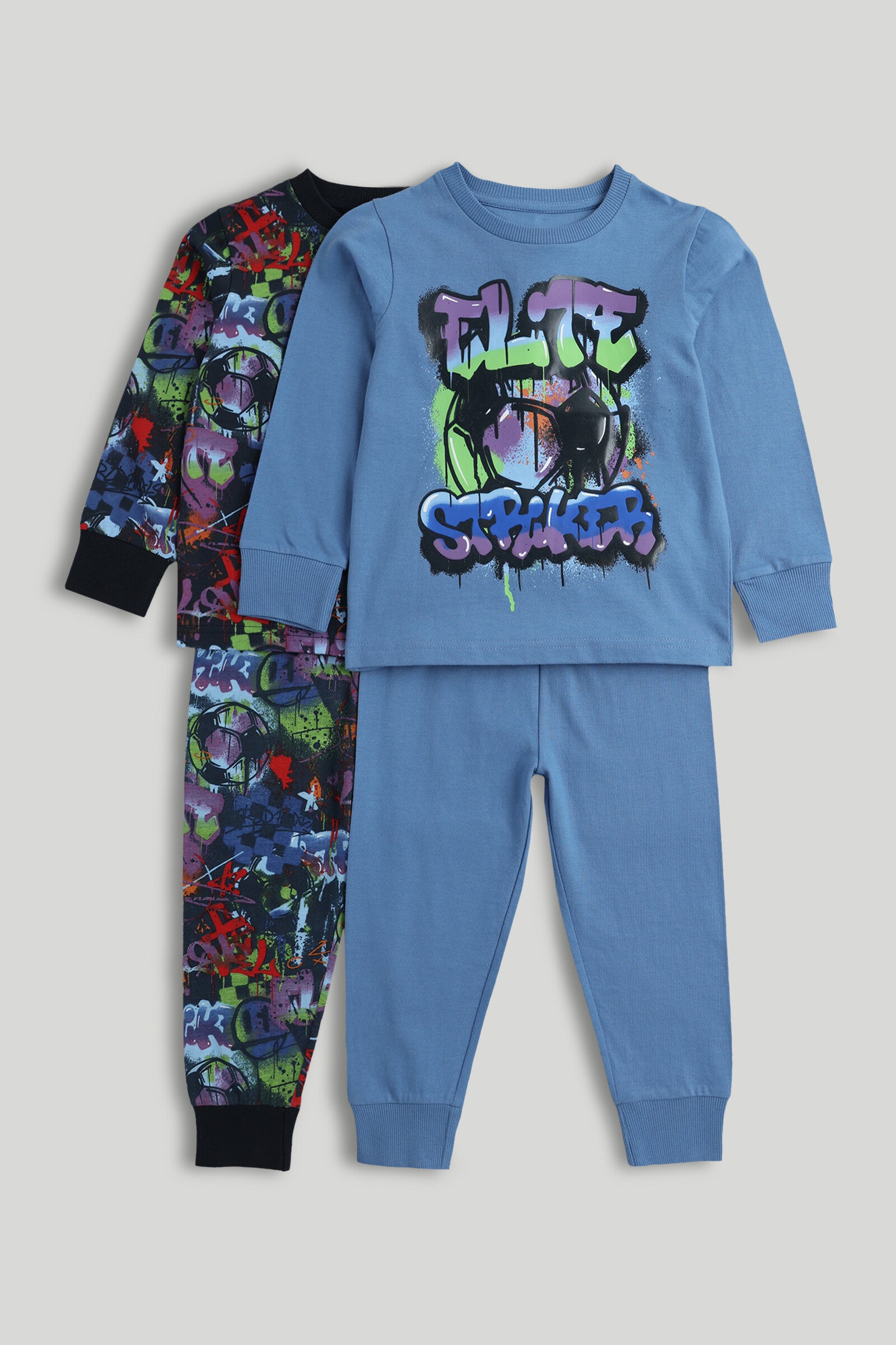 2 Pack Graffiti Pyjamas