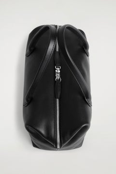 MONTMARTRE BOWLING BAG - LEATHER — Black dark 6