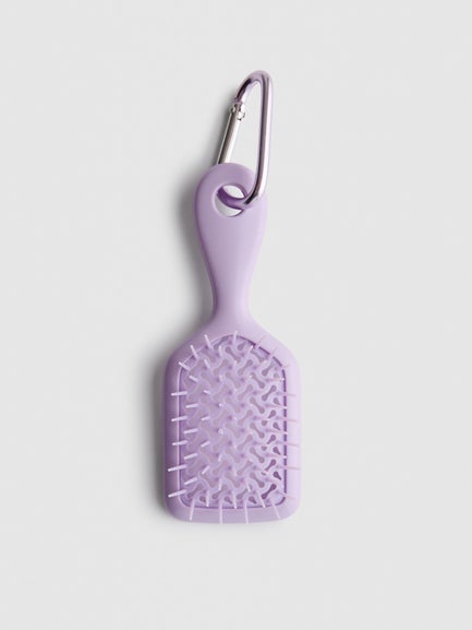 PS... Mini Detangling Hair Brush Keychain