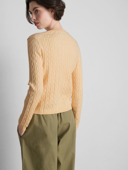 Cable Knit Cardigan