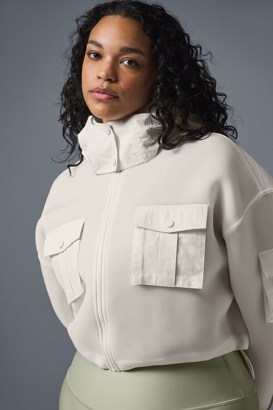 Cropped Engage Cargo Parka | Alo Yoga UAE