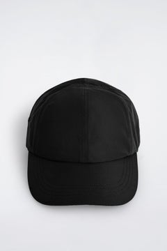 NYLON BASEBALL CAP — Black dark 3