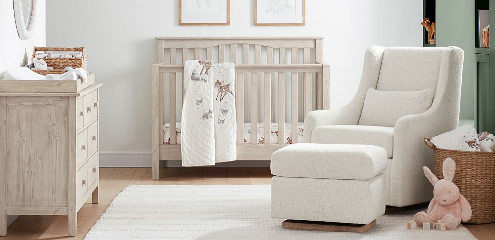 Pottery Barn Nursery Furniture Kendall 4-in-1 Convertible Crib