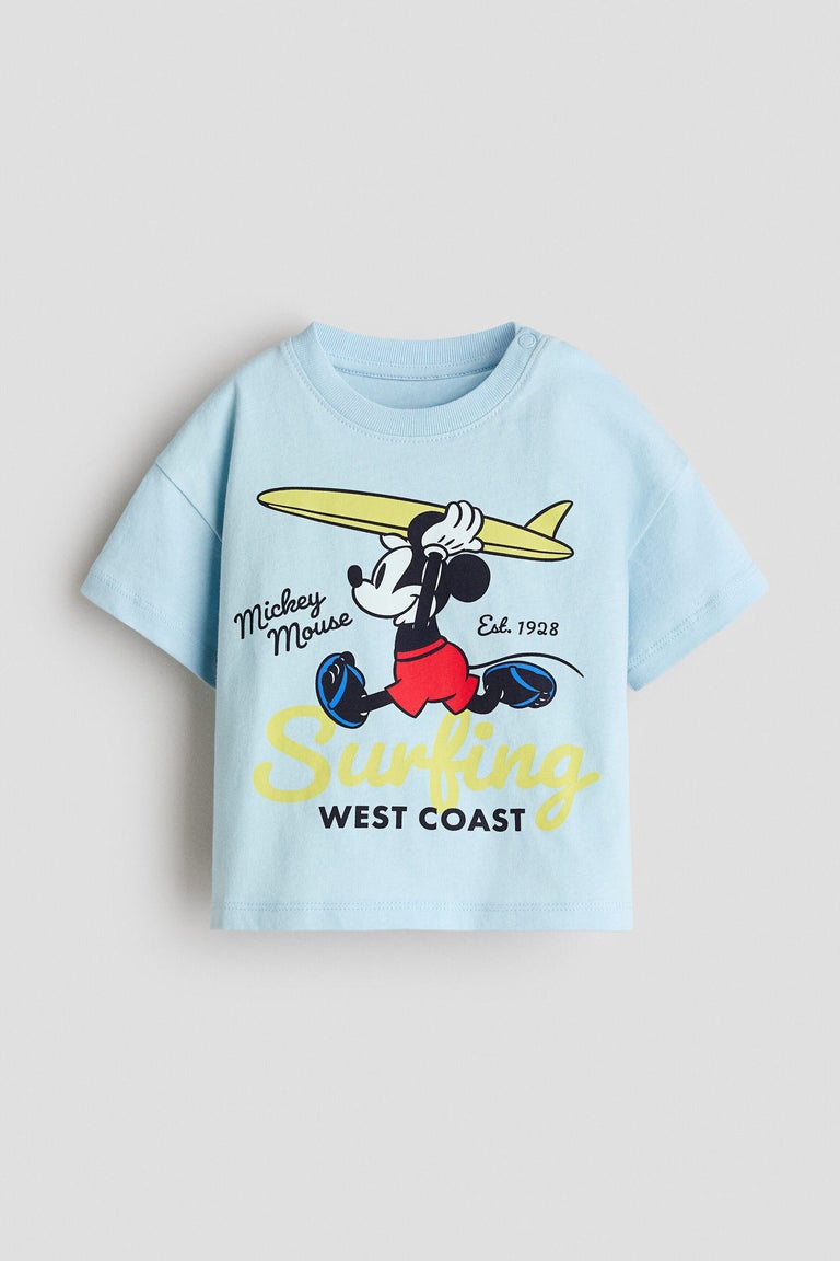 Printed cotton T-shirt Image 1 of 2