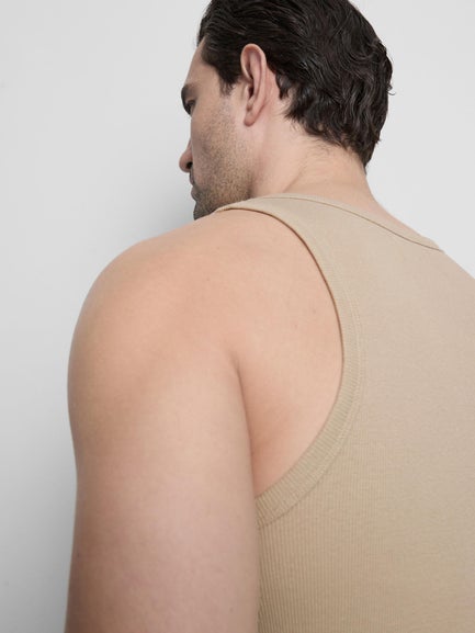 Ribbed Vest Shirt