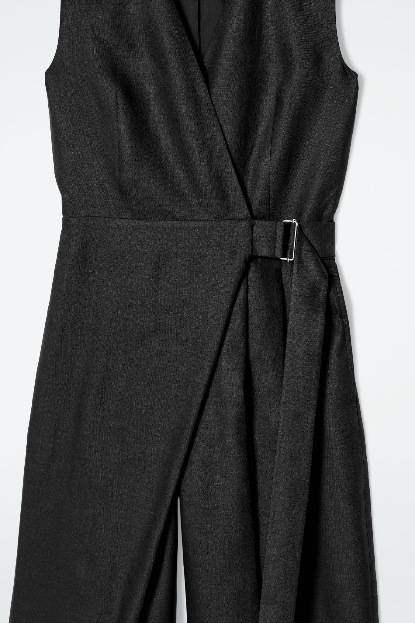 Wrap-front Linen Jumpsuit | COS Saudi Arabia