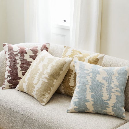 Embroidered Wyona Pillow Cover