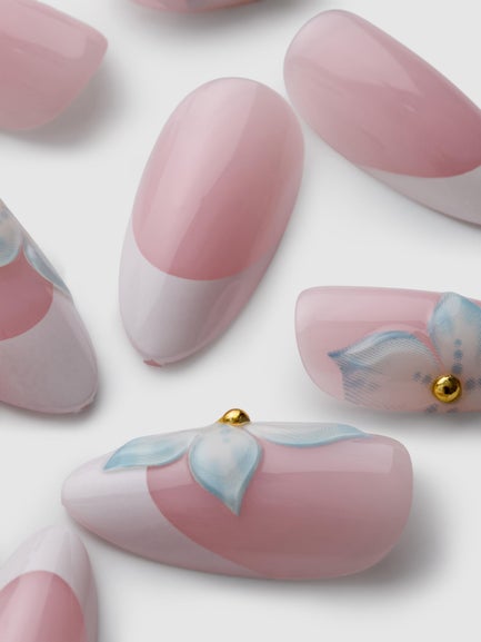 PS... Pro Gel Effect Pointed False Nails