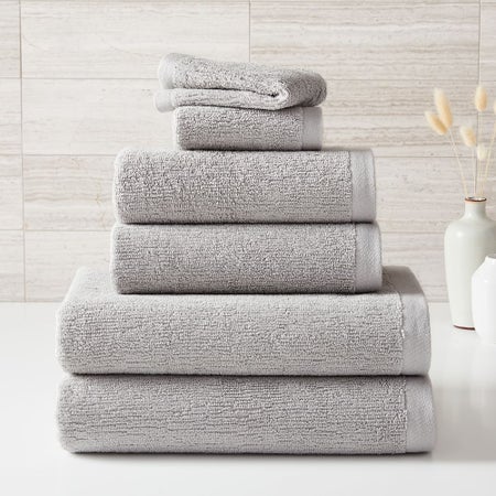 Organic Quick-Dry Textured Bath Towel Sets