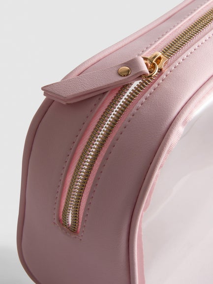 Initial Clear Make Up Bag