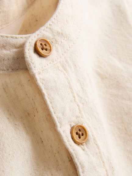 Long Sleeve Grandad Shirt
