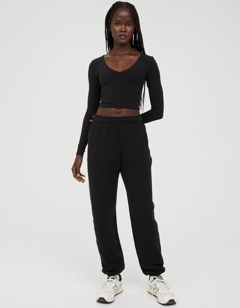 Offline By Aerie Cloud Fleece Jogger American Eagle Qatar