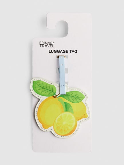 Lemon Luggage Tag