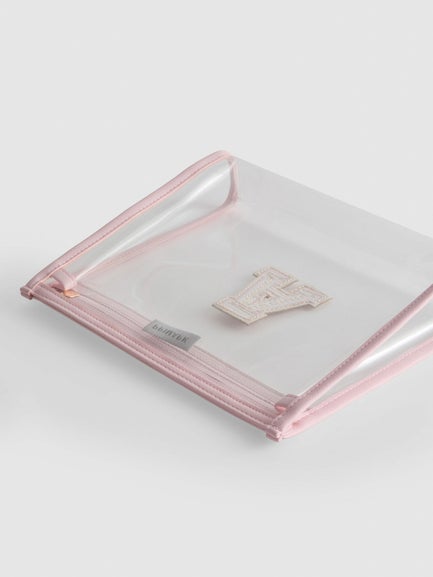Initial Clear Make Up Bag