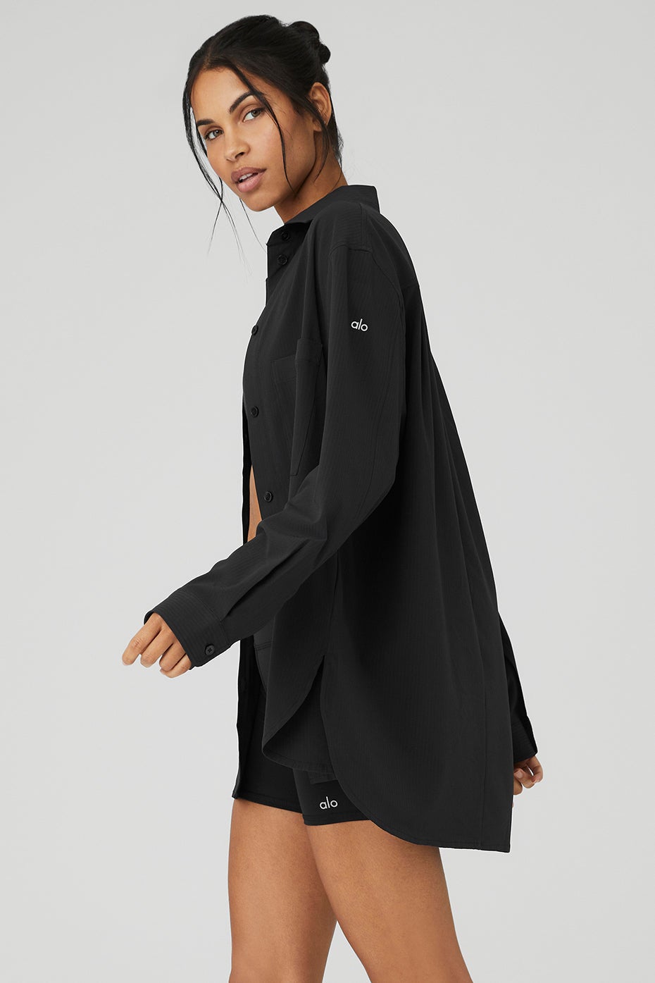 Dreamscape Button Down Long Sleeve | Alo Yoga UAE
