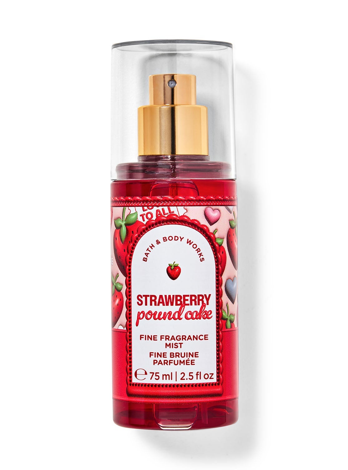 strawberry☆専用36 Bath & Body Works Strawberry Pound Cake Diamond Shimmer