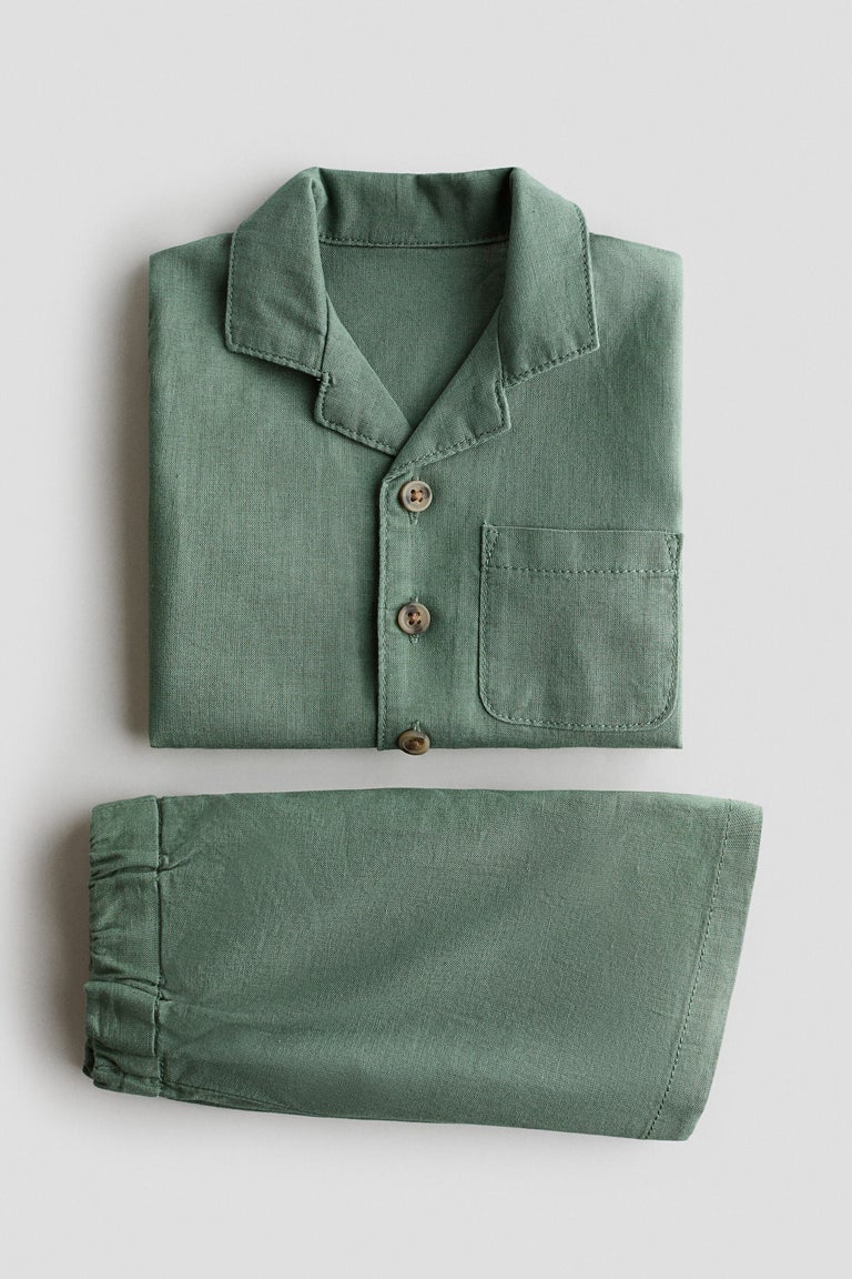 2-piece linen set Image 2 of 2